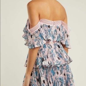 Self Portrait Printed Mini Dress UK4/US0 (NWT)